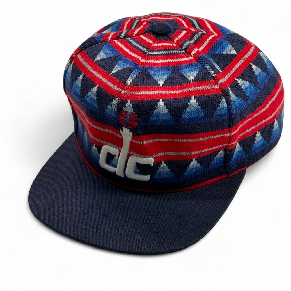 Mitchell & Ness Washington‎ Wizards NBA Hat Knit Geometric Snapback Aztec - Picture 2 of 10